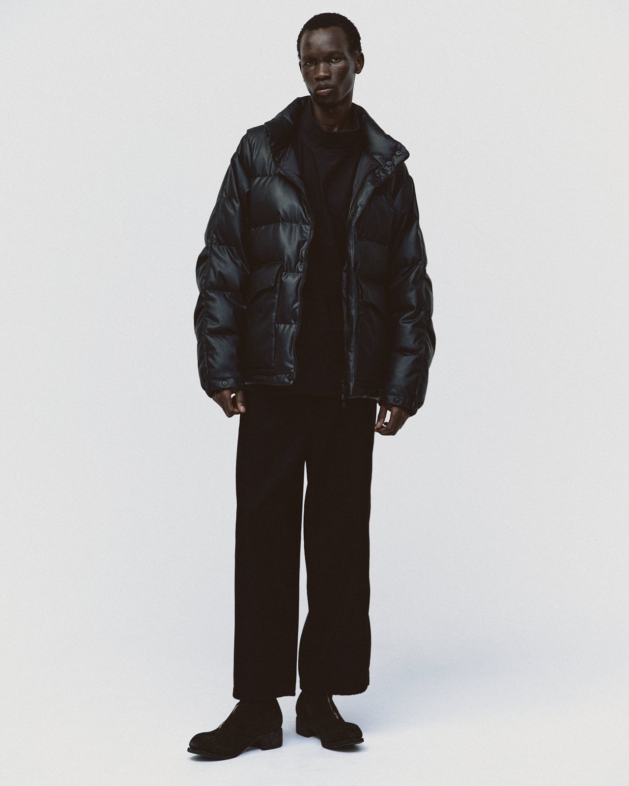 TECH 2WAY SYNTHETIC SKIN DOWN JACKET