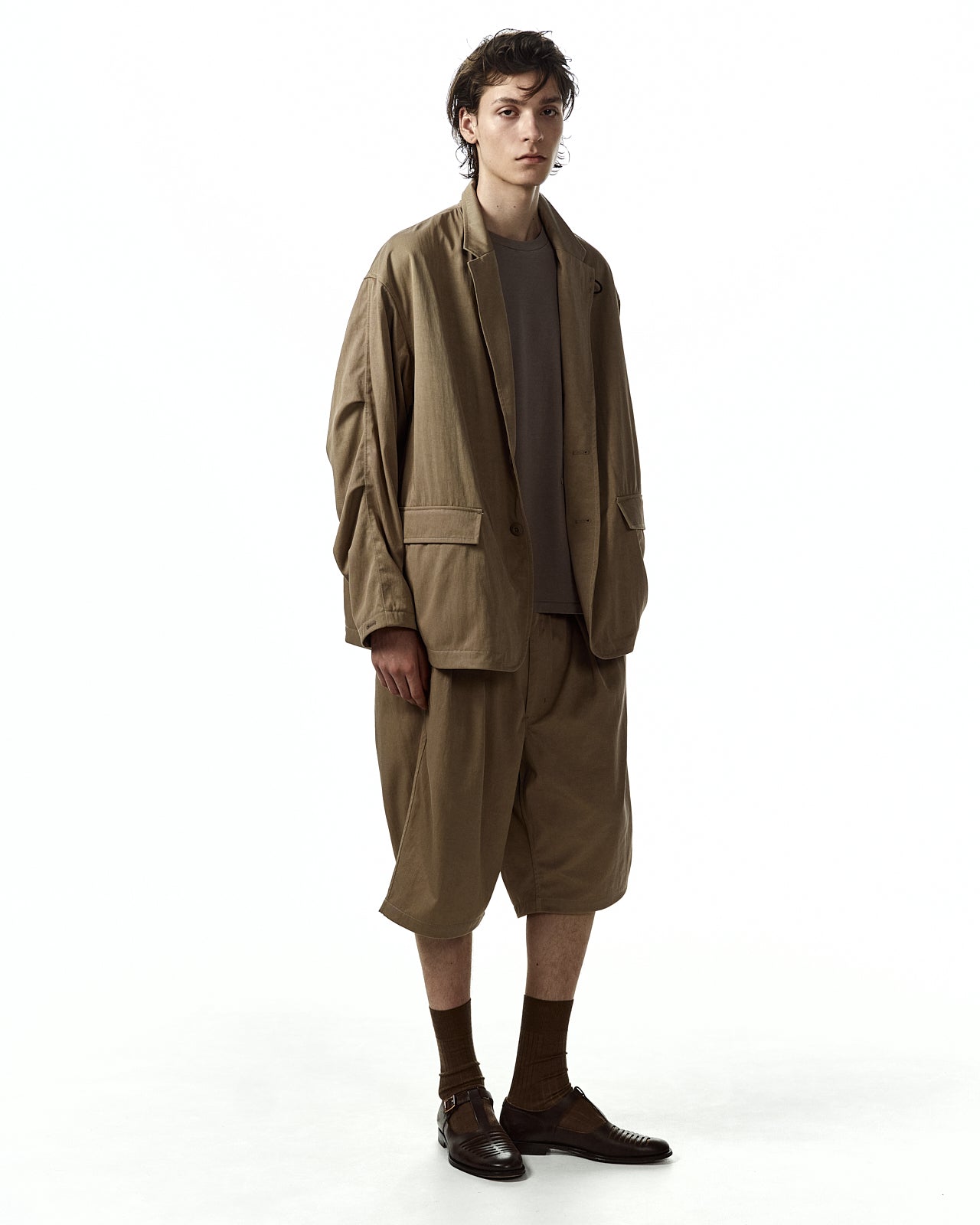 TECH LOOSE 2B JACKET TWILL