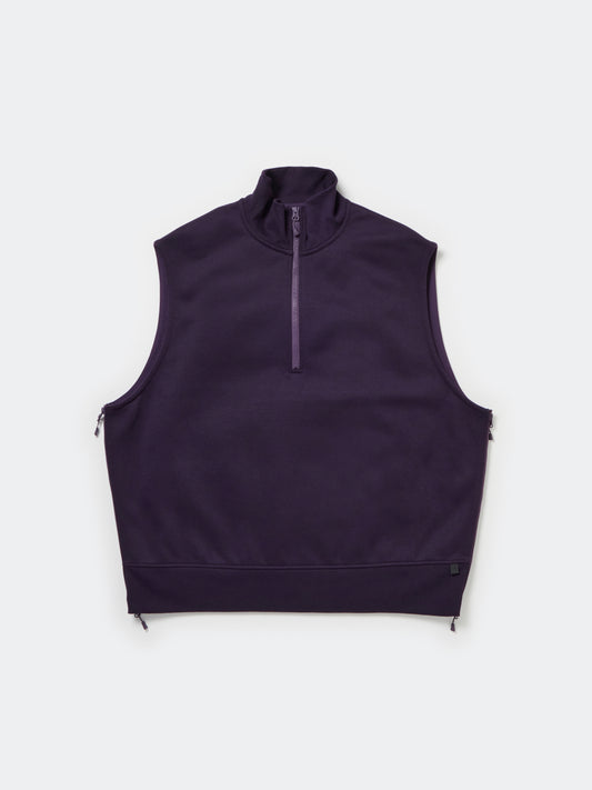 TECH SWEAT ZIP VEST PULLOVER