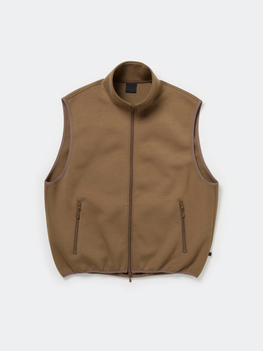 TECH SCUBA KNIT STAND COLLAR VEST