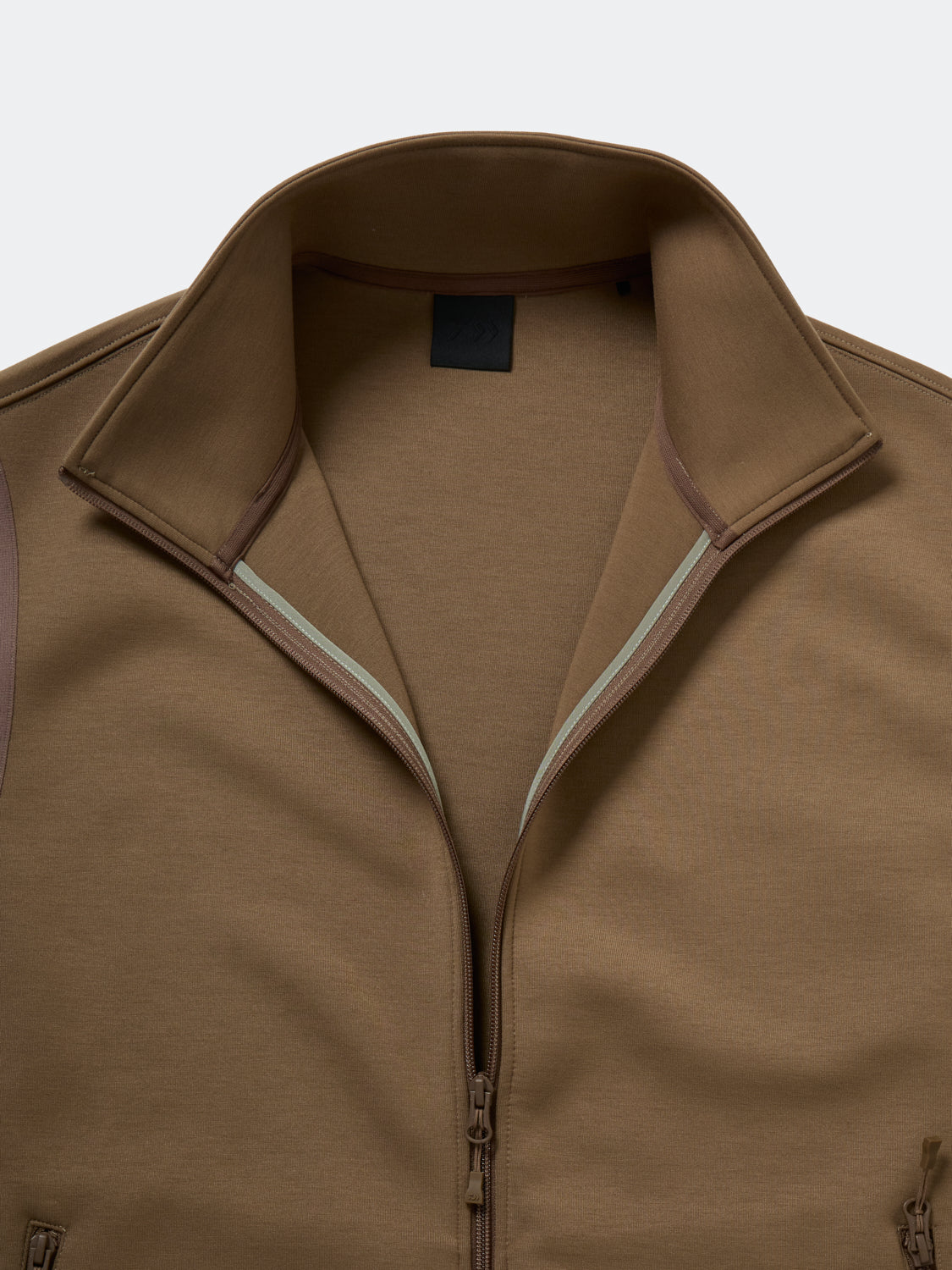 TECH SCUBA KNIT STAND COLLAR VEST