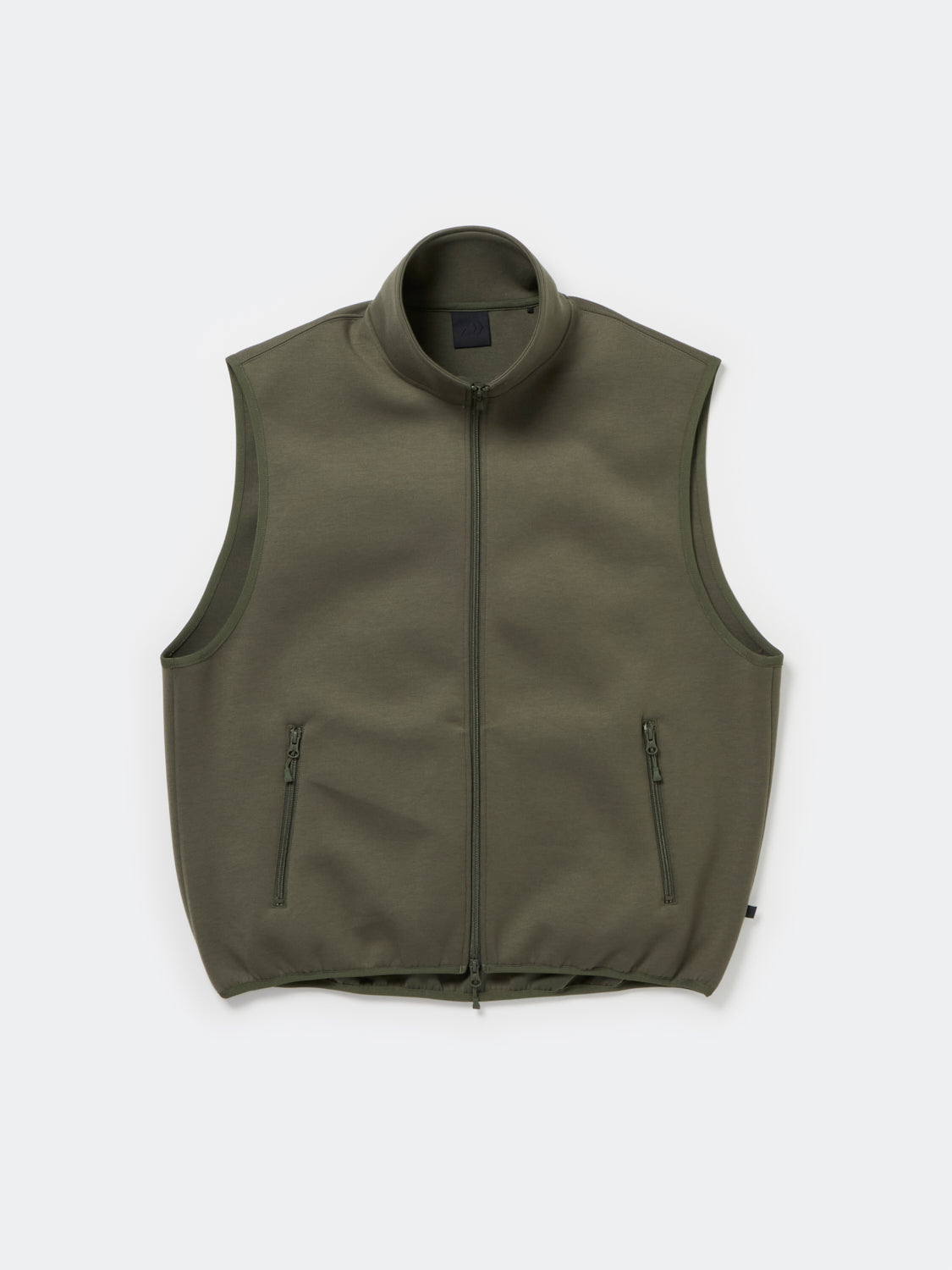 TECH SCUBA KNIT STAND COLLAR VEST