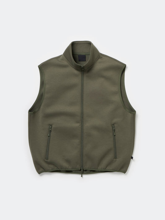 W's TECH SCUBA KNIT STAND COLLAR VEST
