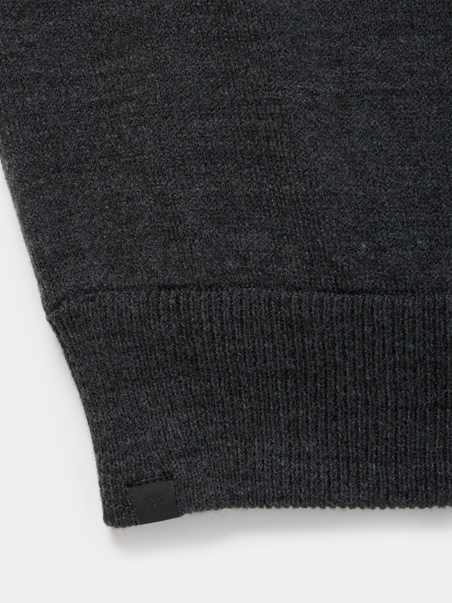 TECH KNIT POLO L/S Brewed Protein