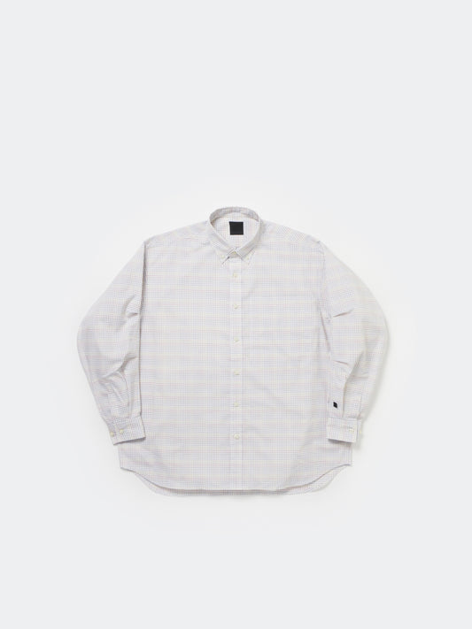 W's TECH BUTTON DOWN SHIRT L/S TATTERSALL