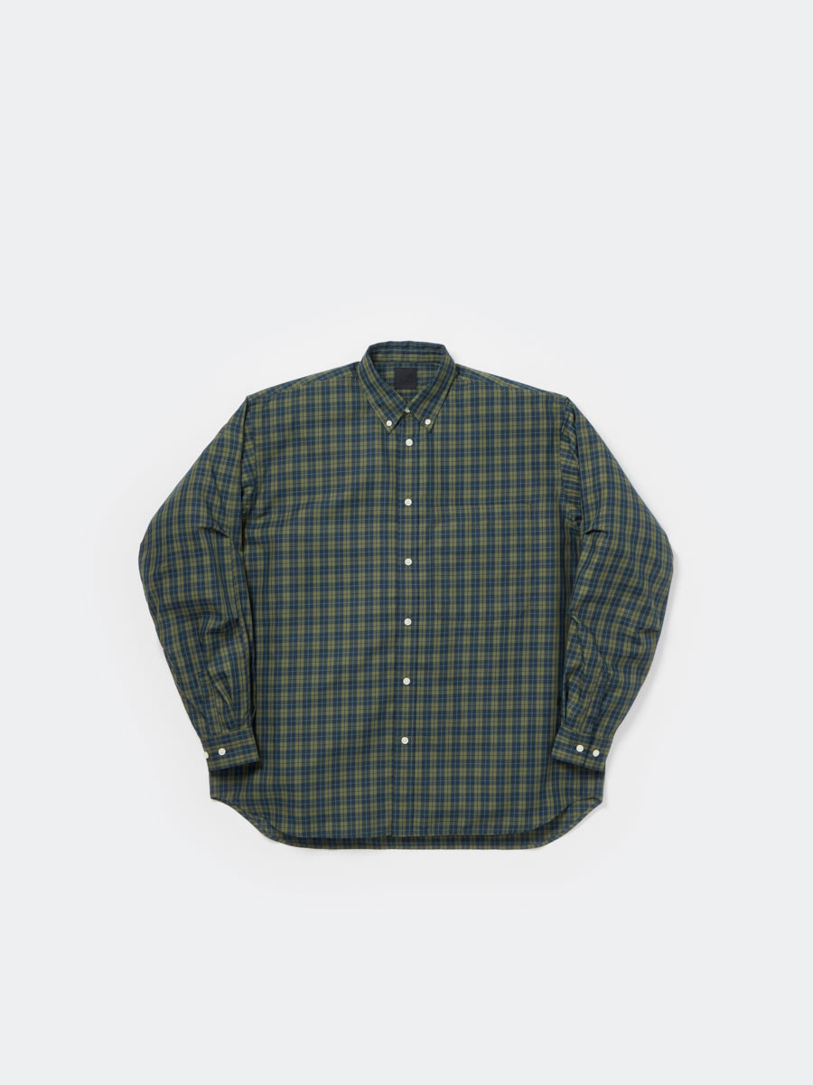 TECH BUTTON DOWN SHIRT L/S PLAIDS – DAIWA PIER39