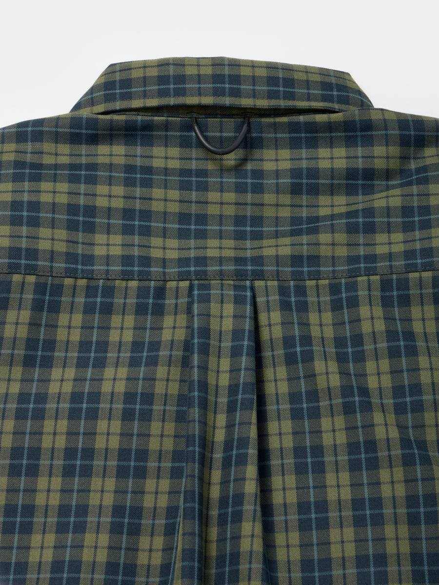 TECH BUTTON DOWN SHIRT L/S PLAIDS