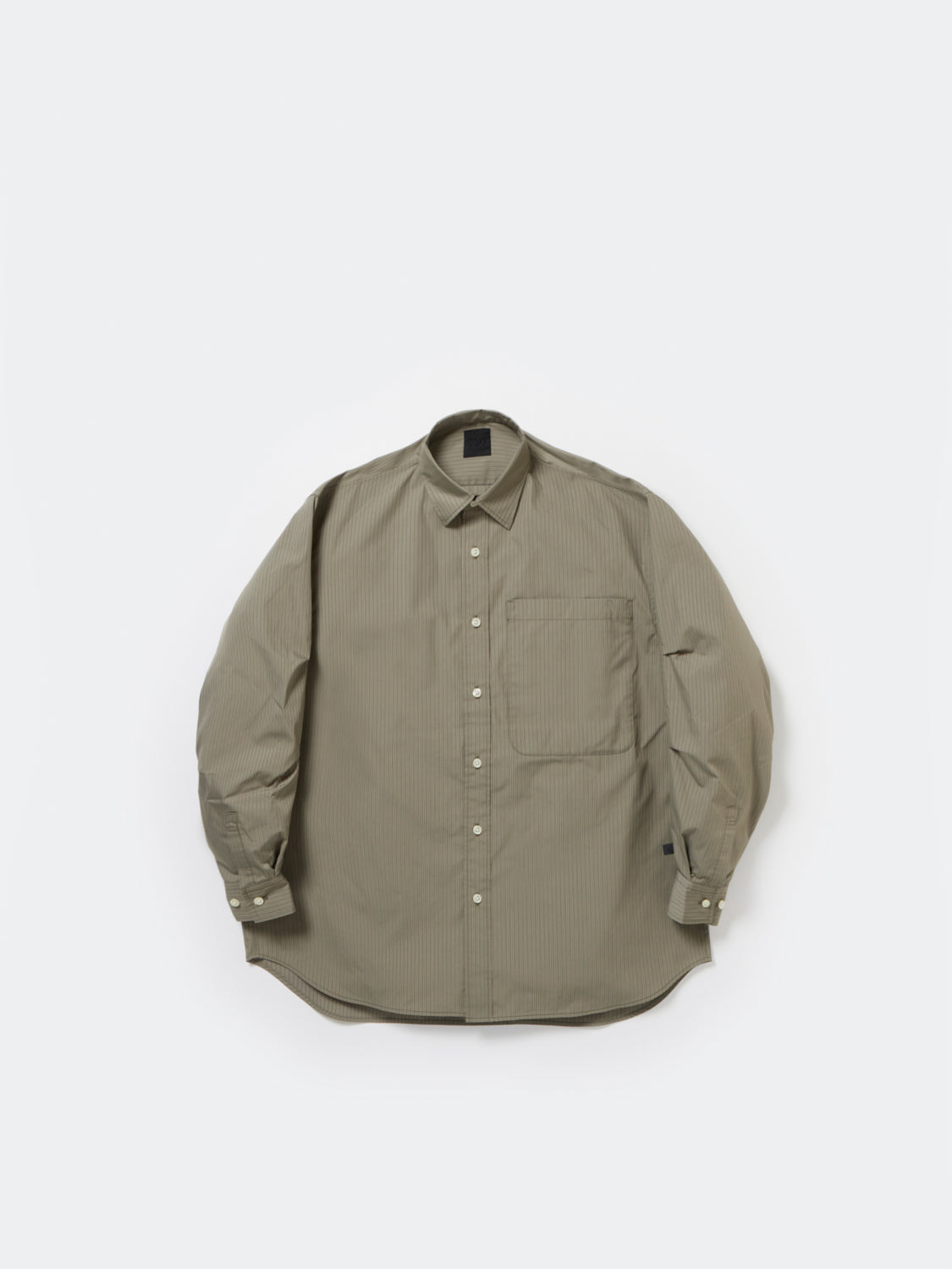 W's TECH REGULAR STRIPE SHIRT L/S