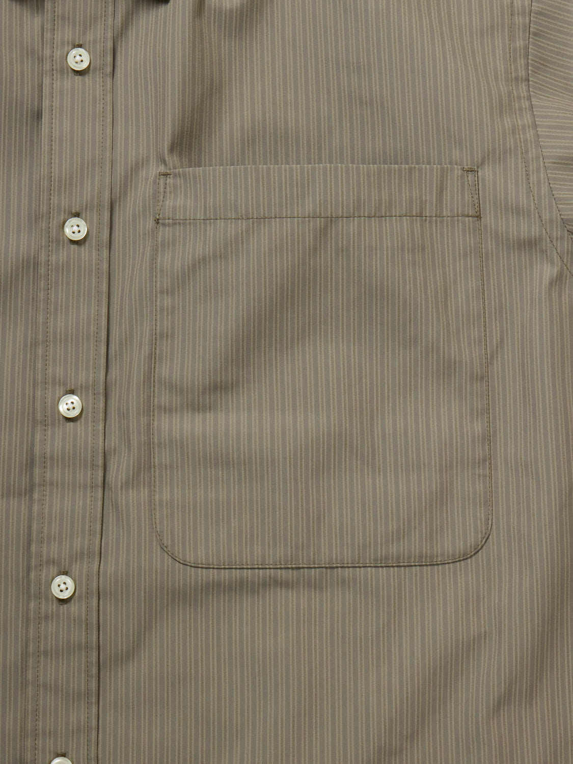 W's TECH REGULAR STRIPE SHIRT L/S