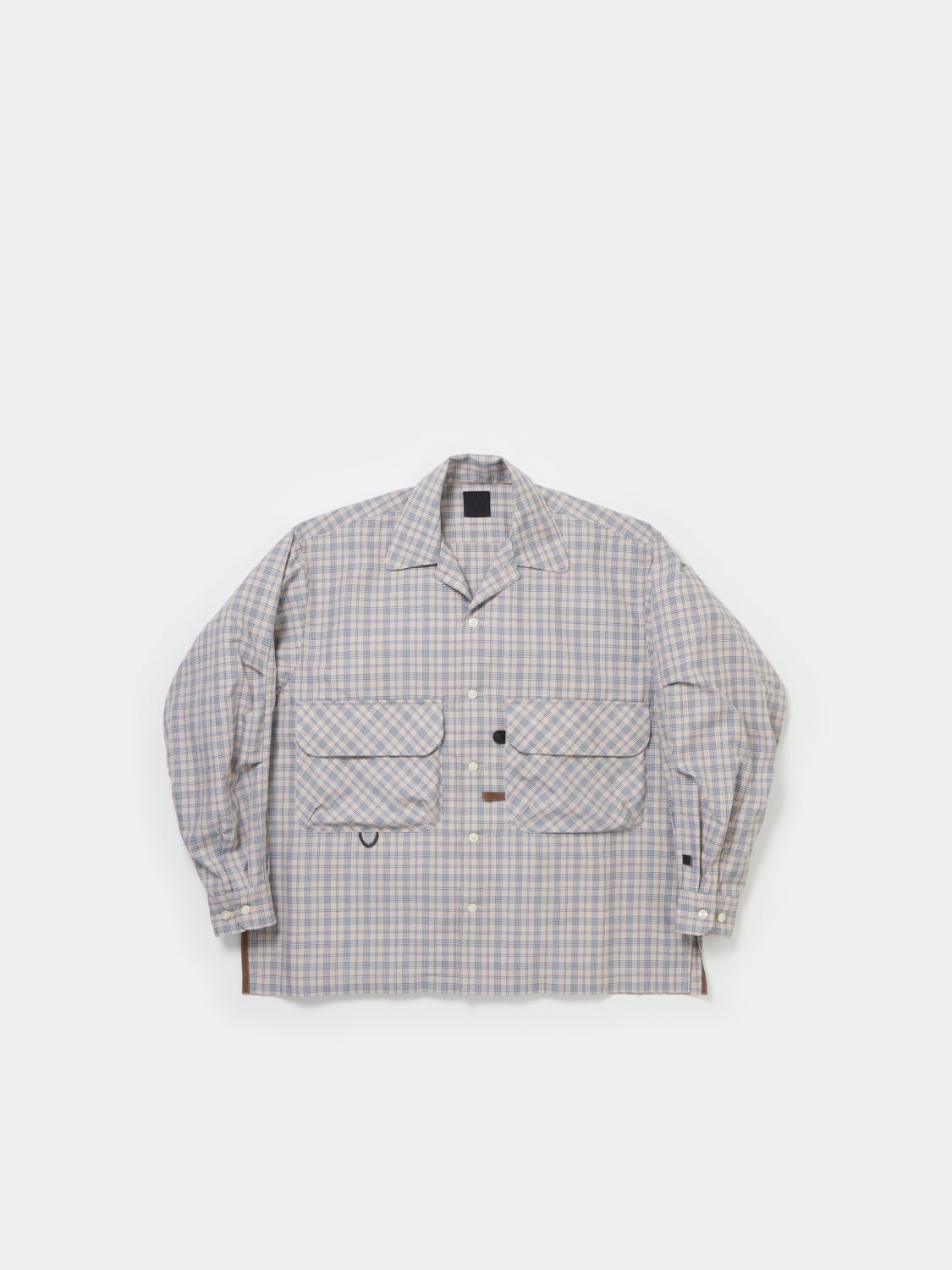 W's TECH SPORTS OPEN COLLAR SHIRT L/S NOVA CHECK