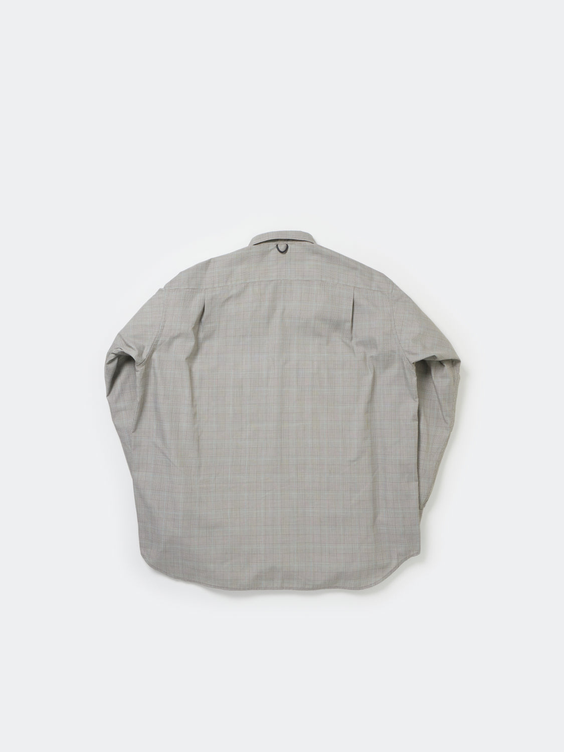 W's TECH REGULAR COLLAR SHIRT L/S GLEN CHECK