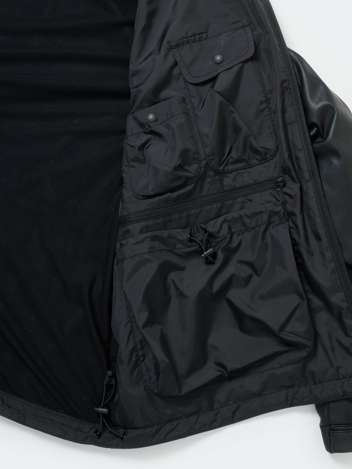 TECH SYNTHETIC SKIN WINDBREAKER JACKET