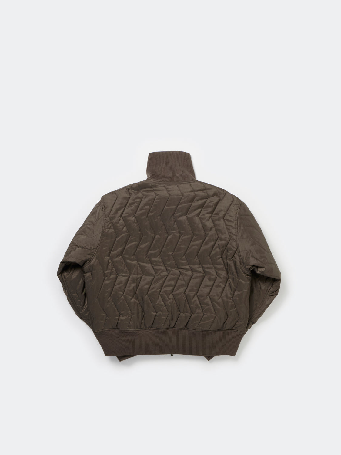 W's TECH ARMY QULTING HIGH NECK JACKET