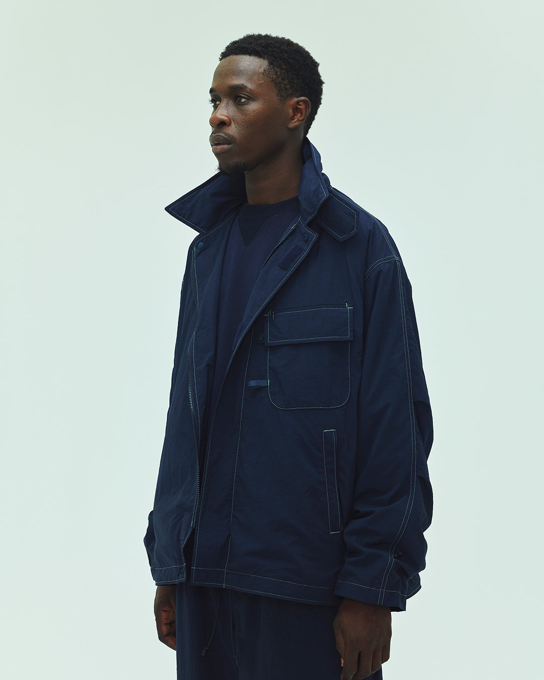 TECH NAVY DECK JACKET