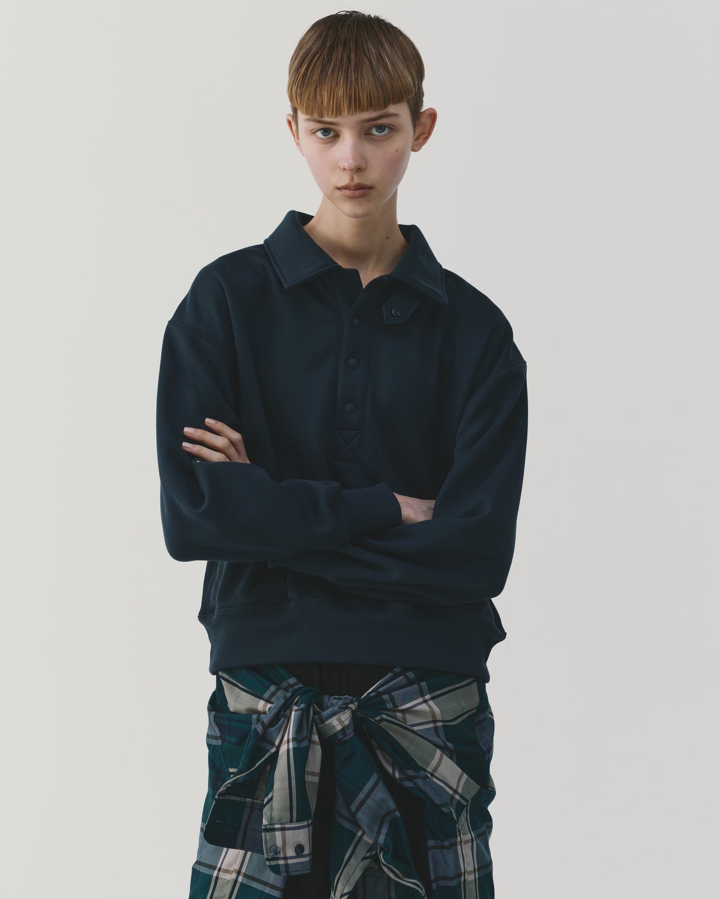 W's TECH SWEAT SNAP PULLOVER