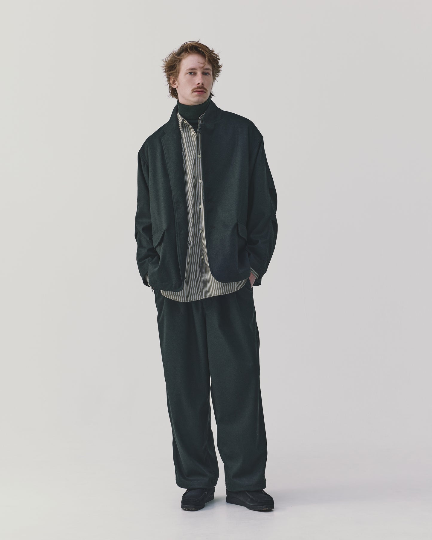 TECH LOOSE 2B JACKET FLANNEL