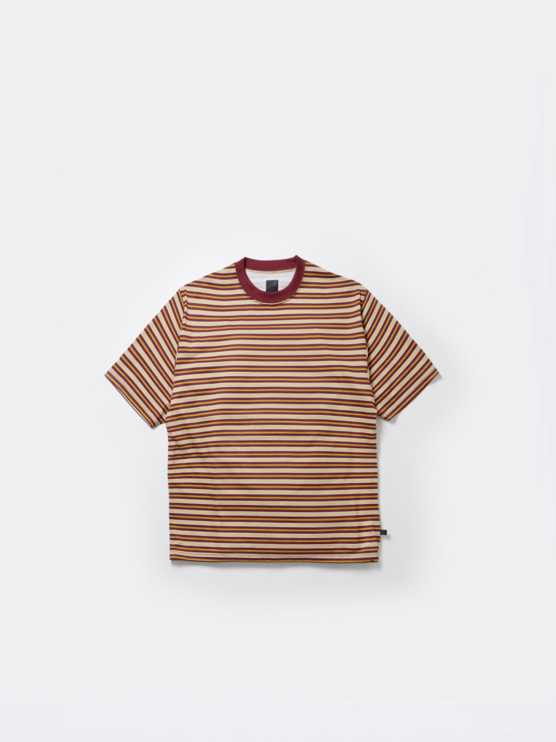 W's TECH DRAWSTRING MULTI BORDER S/S TEE