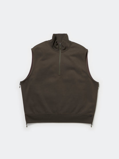 TECH SWEAT ZIP VEST PULLOVER