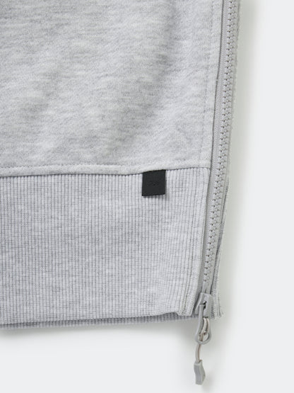 W's TECH SWEAT ZIP VEST PULLOVER