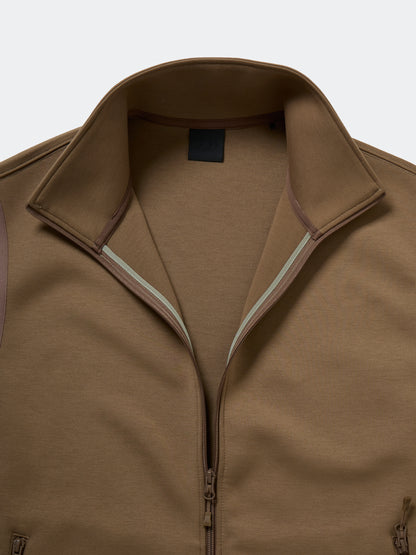 W's TECH SCUBA KNIT STAND COLLAR VEST