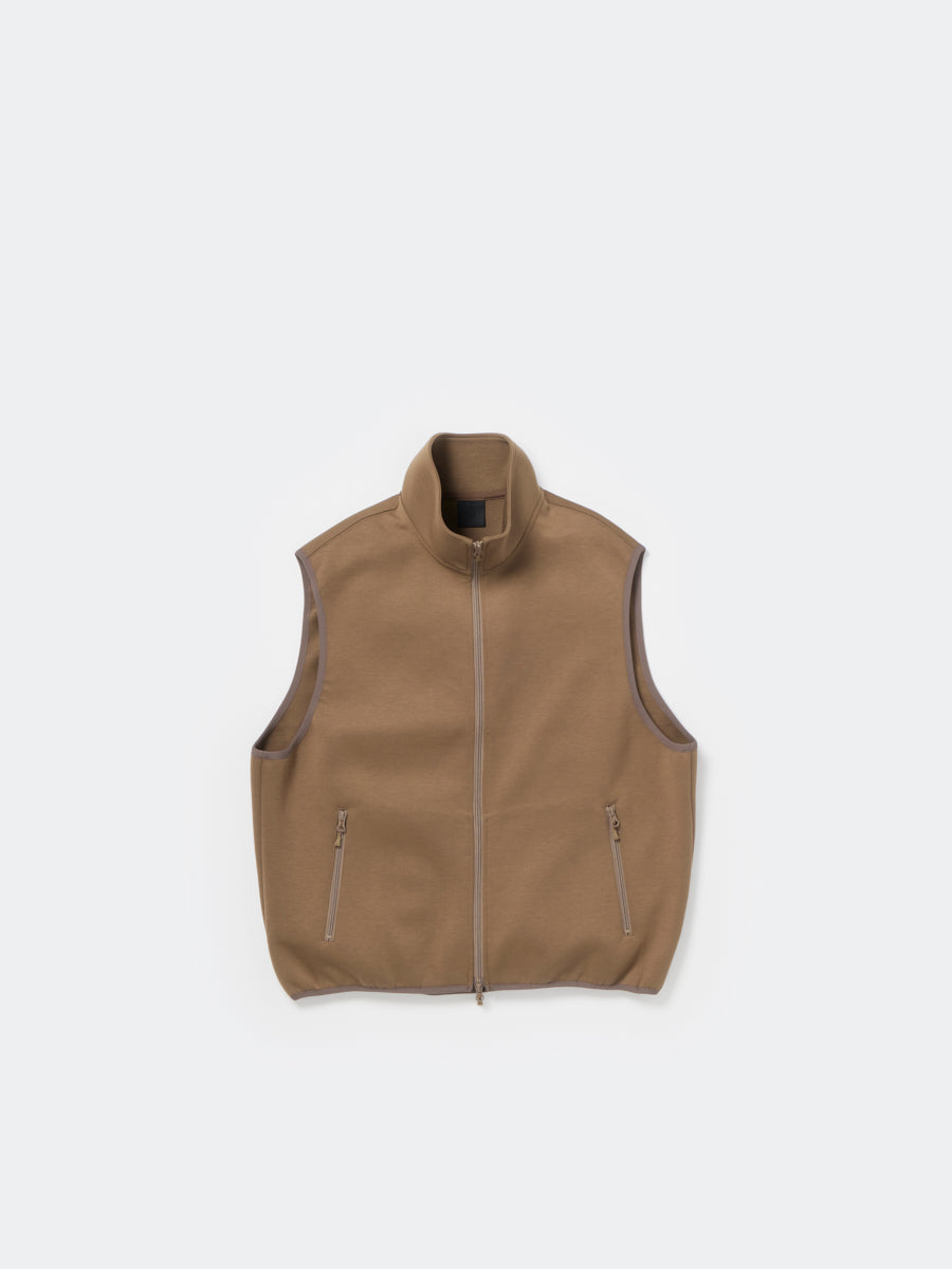 W's TECH SCUBA KNIT STAND COLLAR VEST