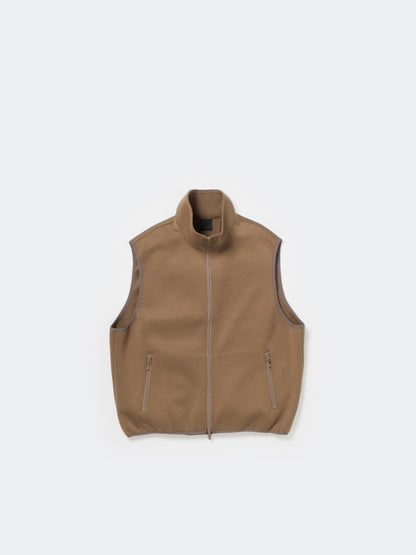 TECH SCUBA KNIT STAND COLLAR VEST