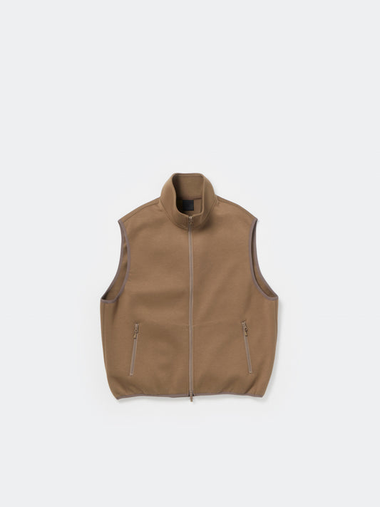 TECH SCUBA KNIT STAND COLLAR VEST