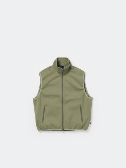 TECH SCUBA KNIT STAND COLLAR VEST
