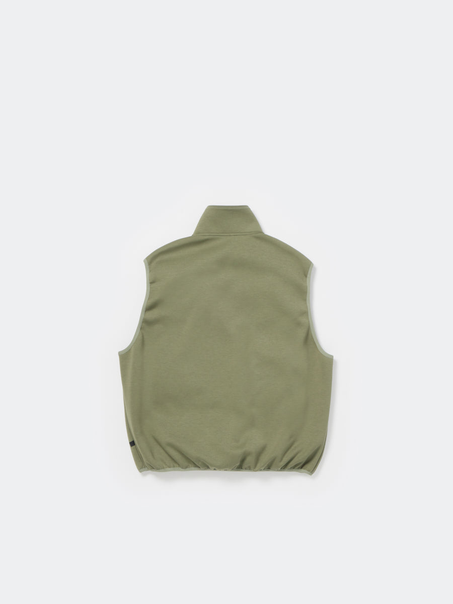 TECH SCUBA KNIT STAND COLLAR VEST