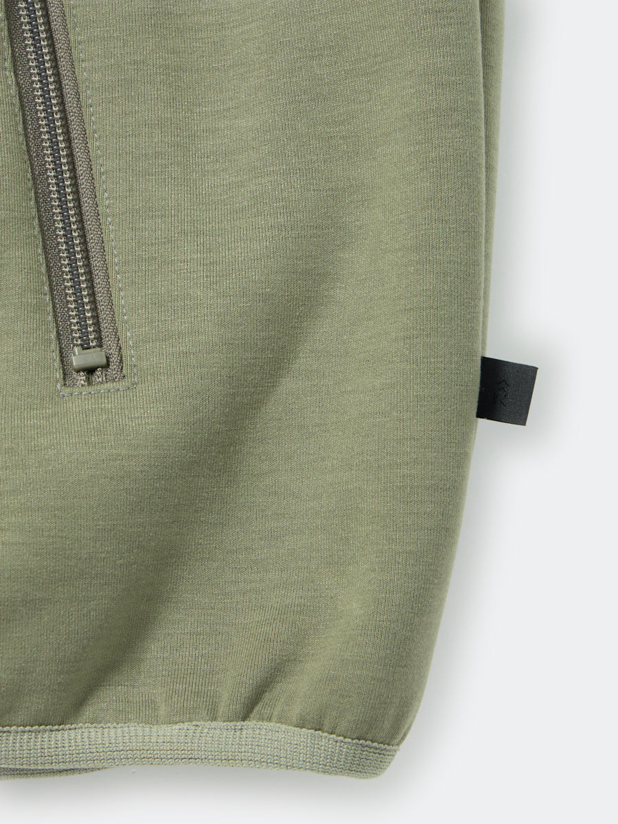 TECH SCUBA KNIT STAND COLLAR VEST