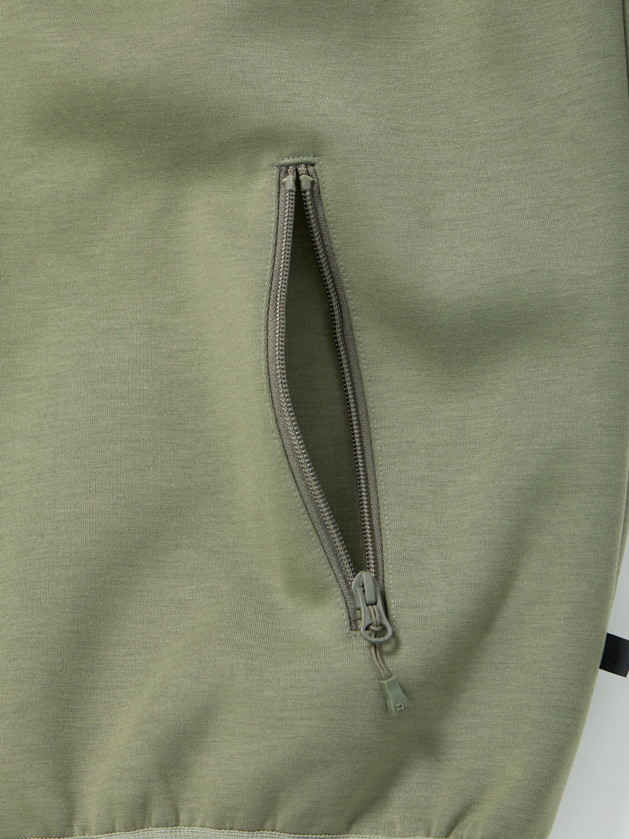 TECH SCUBA KNIT STAND COLLAR VEST
