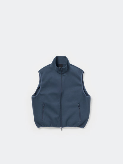 TECH SCUBA KNIT STAND COLLAR VEST