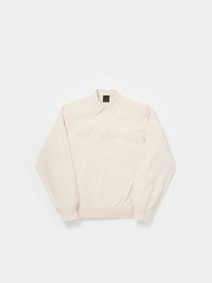 TECH KNIT POLO L/S Brewed Protein