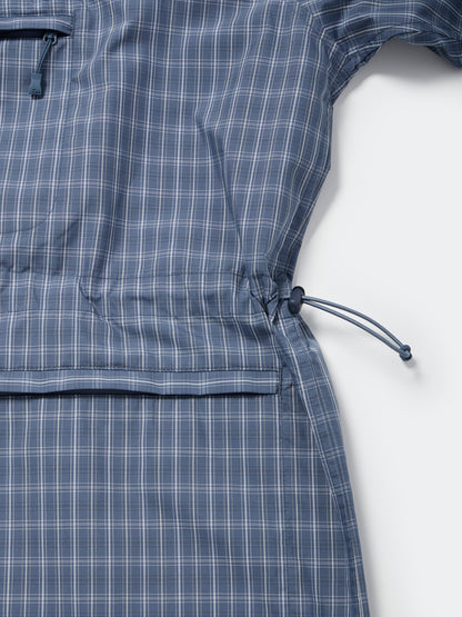 W's TECH ANORAK DRESS SUMMER PLAID
