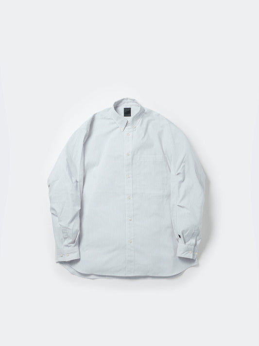 TECH BUTTON DOWN SHIRT L/S STRIPE