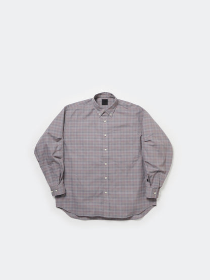 W's TECH BUTTON DOWN SHIRT L/S TATTERSALL