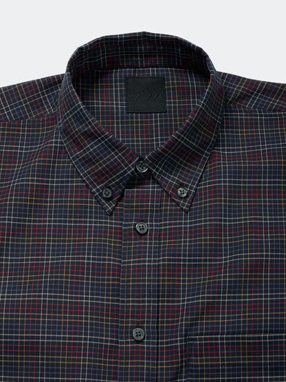 W's TECH BUTTON DOWN SHIRT L/S TATTERSALL