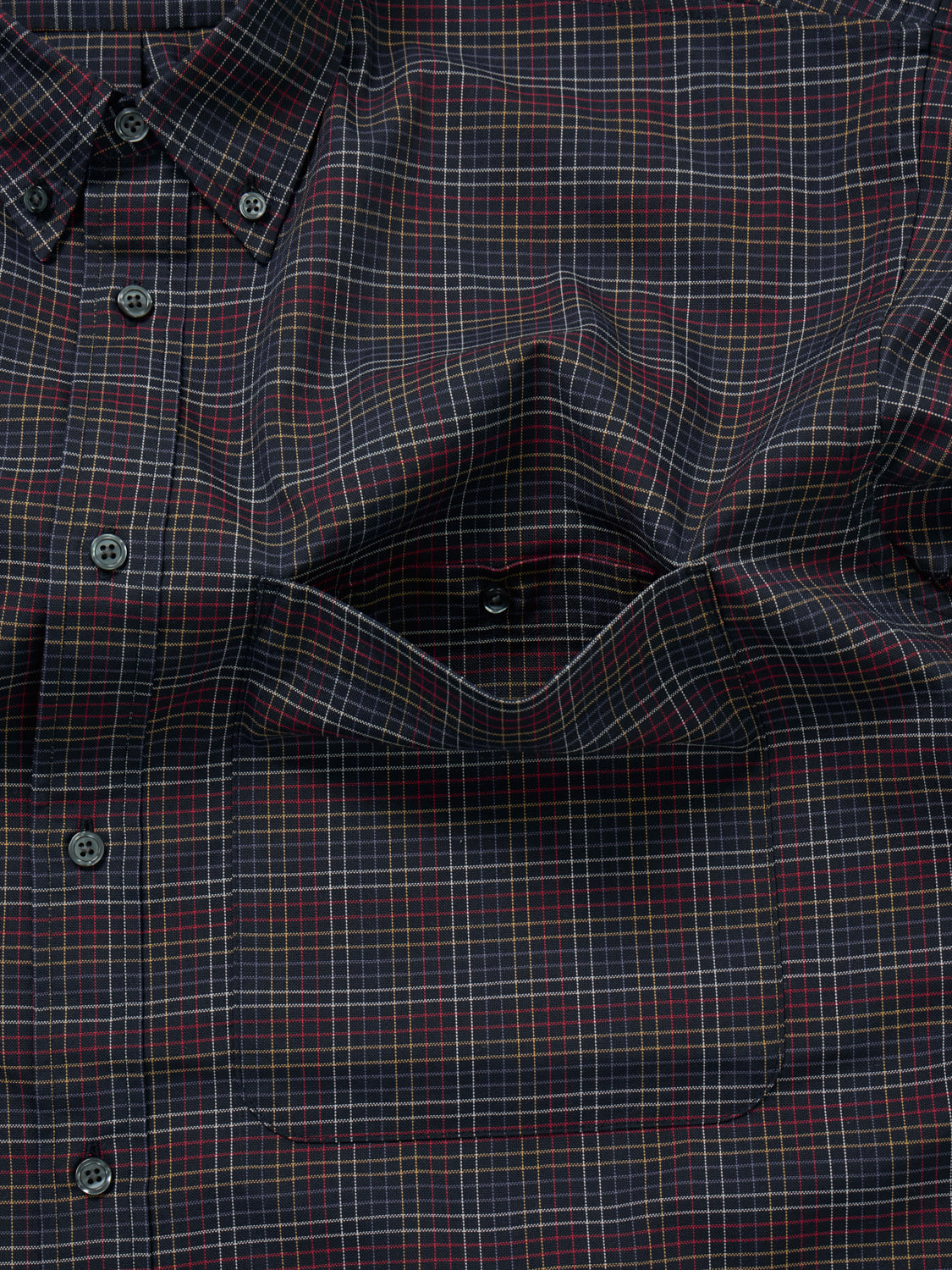 W's TECH BUTTON DOWN SHIRT L/S TATTERSALL
