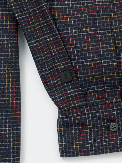 W's TECH BUTTON DOWN SHIRT L/S TATTERSALL