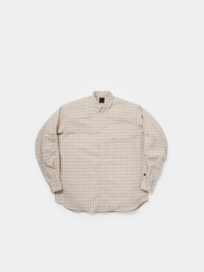 W's TECH BUTTON DOWN SHIRT L/S GREN PLAID