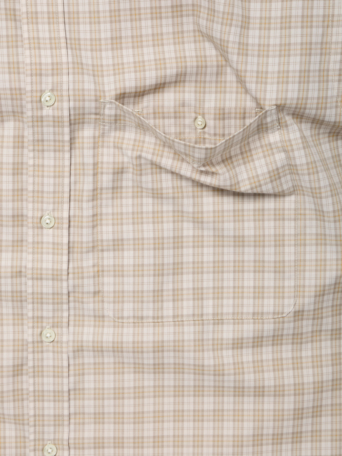 W's TECH BUTTON DOWN SHIRT L/S GREN PLAID