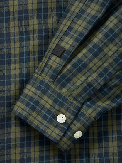 W's TECH BUTTON DOWN SHIRT L/S PLAIDS