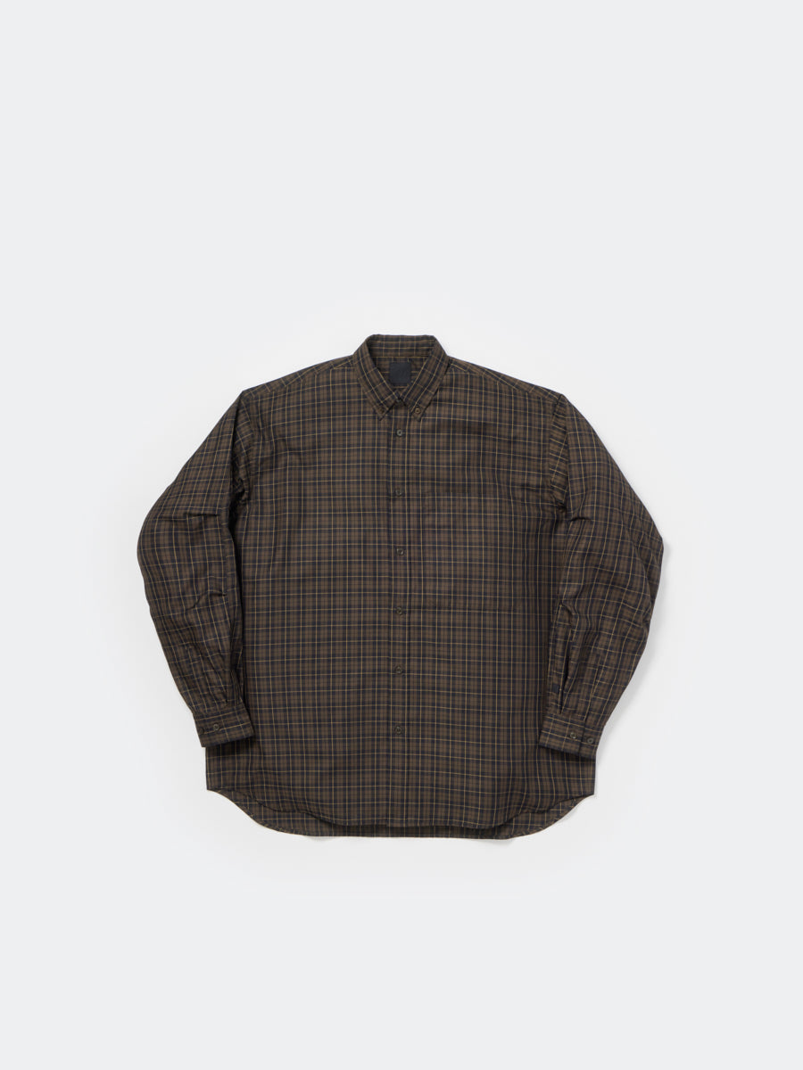 TECH BUTTON DOWN SHIRT L/S PLAIDS