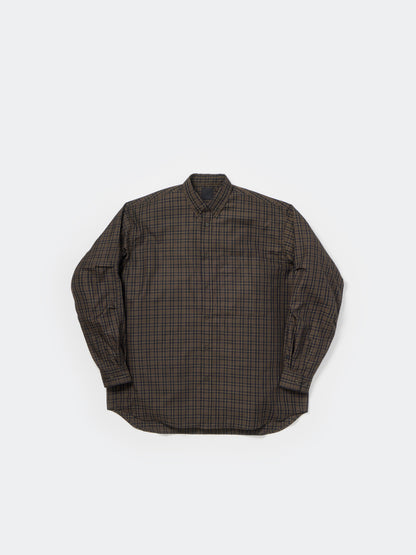TECH BUTTON DOWN SHIRT L/S PLAIDS