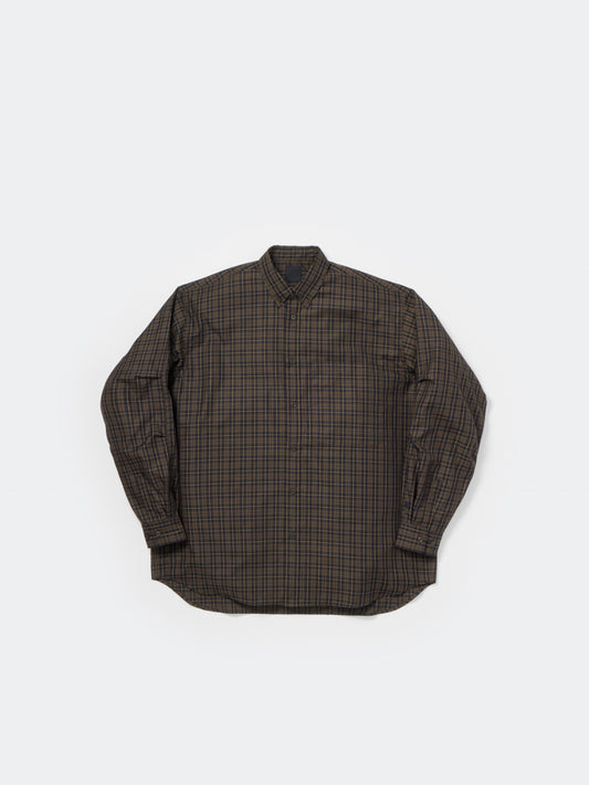 TECH BUTTON DOWN SHIRT L/S PLAIDS