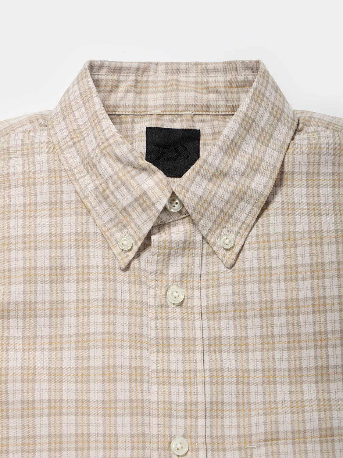 TECH BUTTON DOWN SHIRT L/S GREN PLAID – DAIWA PIER39