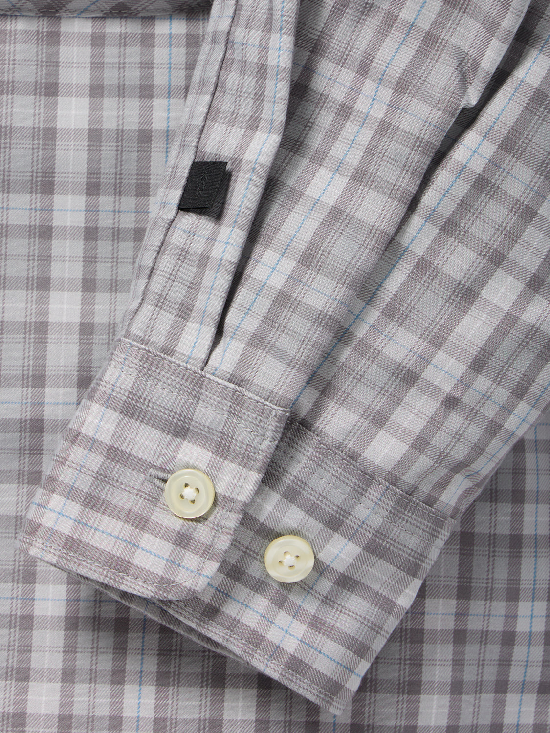 W's TECH SPORTS OPEN COLLAR SHIRT L/S GREN PLAID