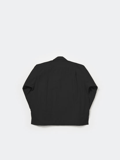 W's TECH SPORTS OPEN COLLAR SHIRT L/S SOLID