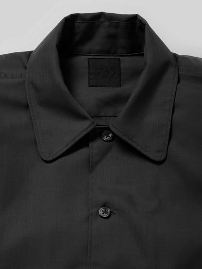 W's TECH SPORTS OPEN COLLAR SHIRT L/S SOLID