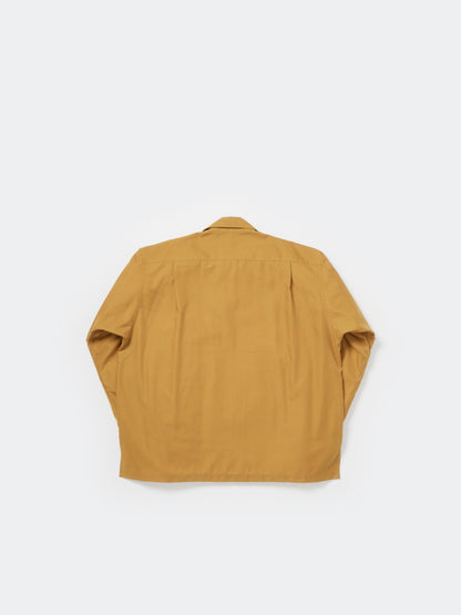 TECH SPORTS OPEN COLLAR SHIRT L/S SOLID